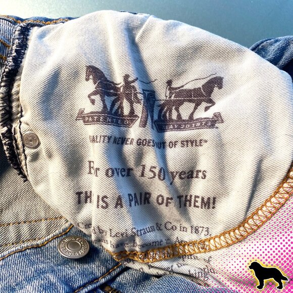 Levi's Men's 511 Slim Fit Jeans Denim Waist W 34 Length L 32 Light Blue Stretch - Picture 3 of 6